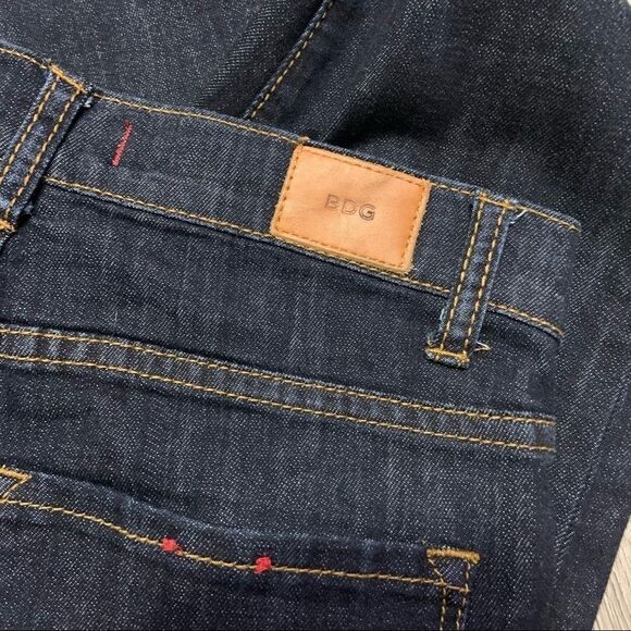 UO BDG High Rise Twig Ankle Skinny Jeans Dark Wash - Picture 4 of 8